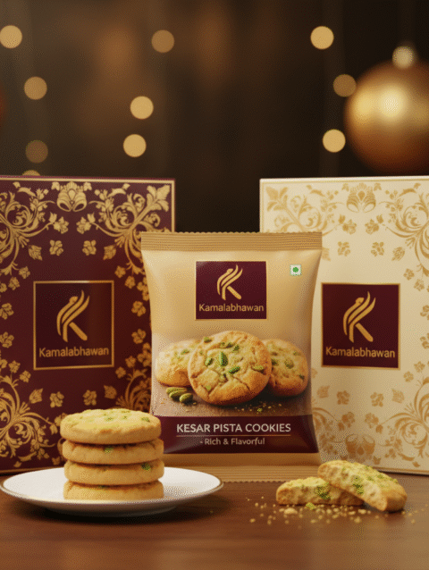 Kamla bhawn Kesar-Pista-cookies